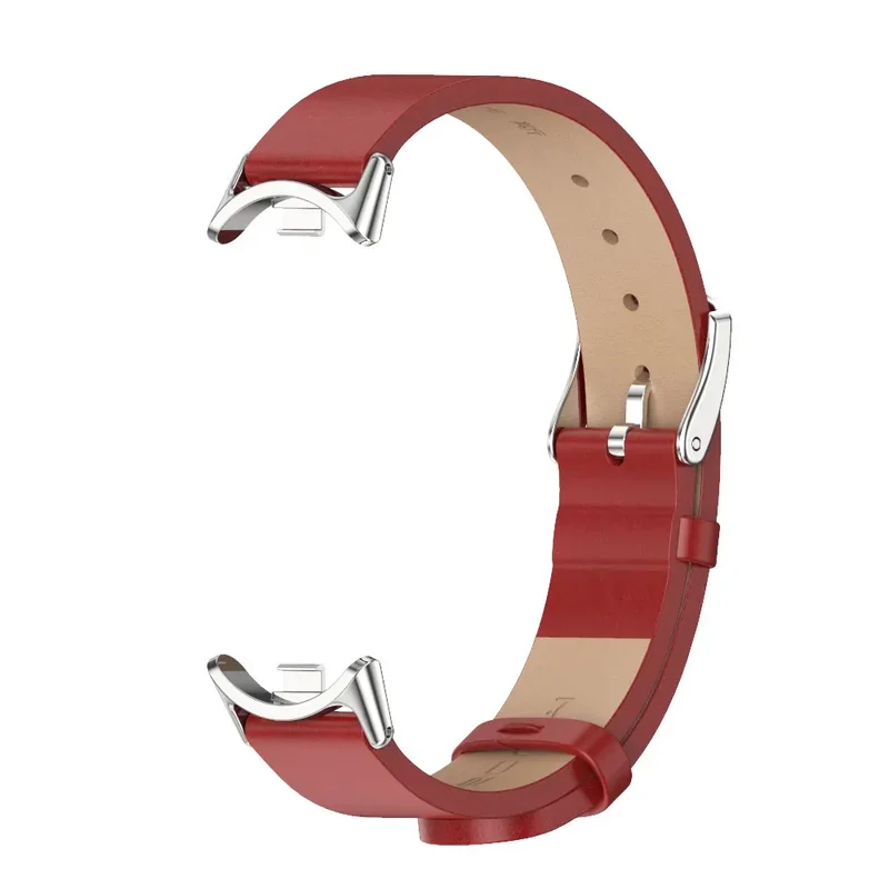 Strap for Xiaomi Mi Band 10 9 8 Bracelet Fashion Leather Replacement Wristband Miband 8 NFC Correa Mi Smart Band 8 9 Wrist Strap