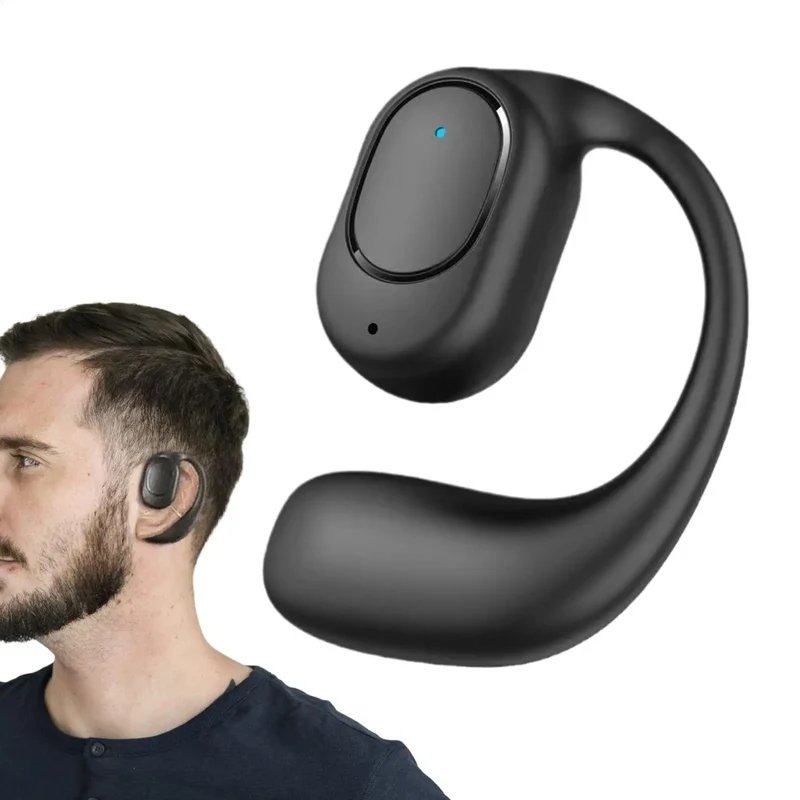 Wireless Over Ear Earbud Open-Ear Headphone with Water Resistance Long-Lasting Battery Earphone for Running Cycling Driving