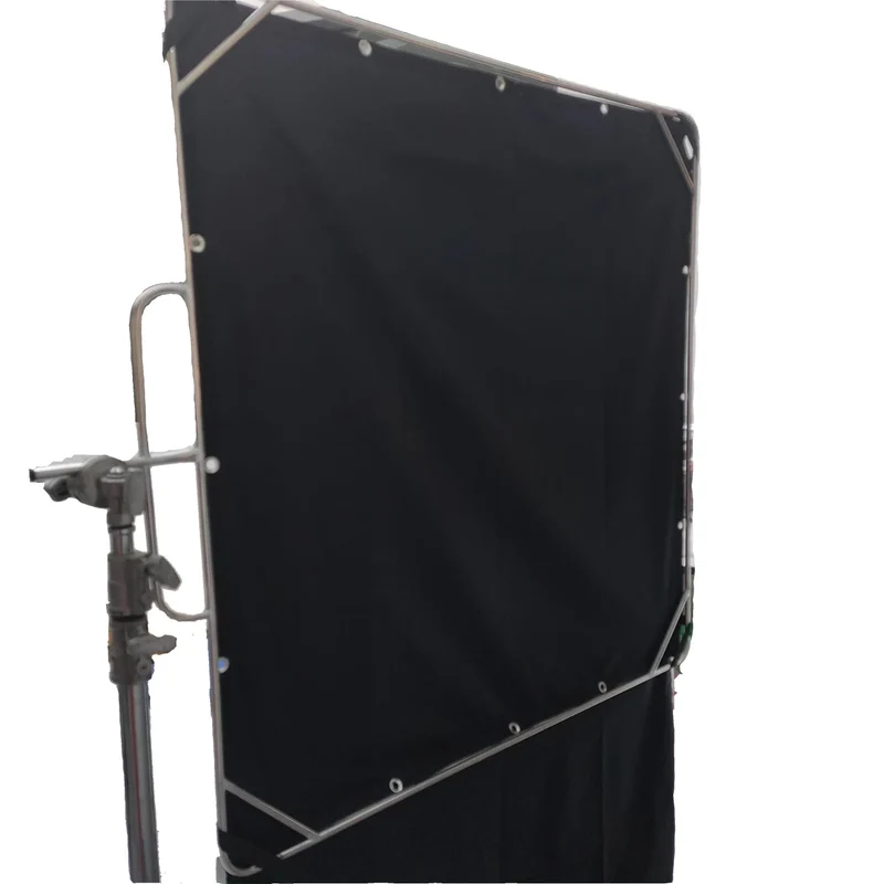 4'x4' 4x4 Ultra Bounce black / white 2in1 Floppy Flag 48"x48" (Cloth Only, without frame)