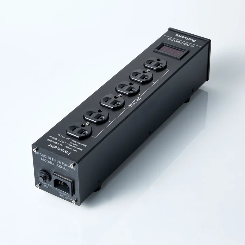 Pailvens power filter power board high fidelity isolation anti-interference filter socket, LCD screen surge protection model P30