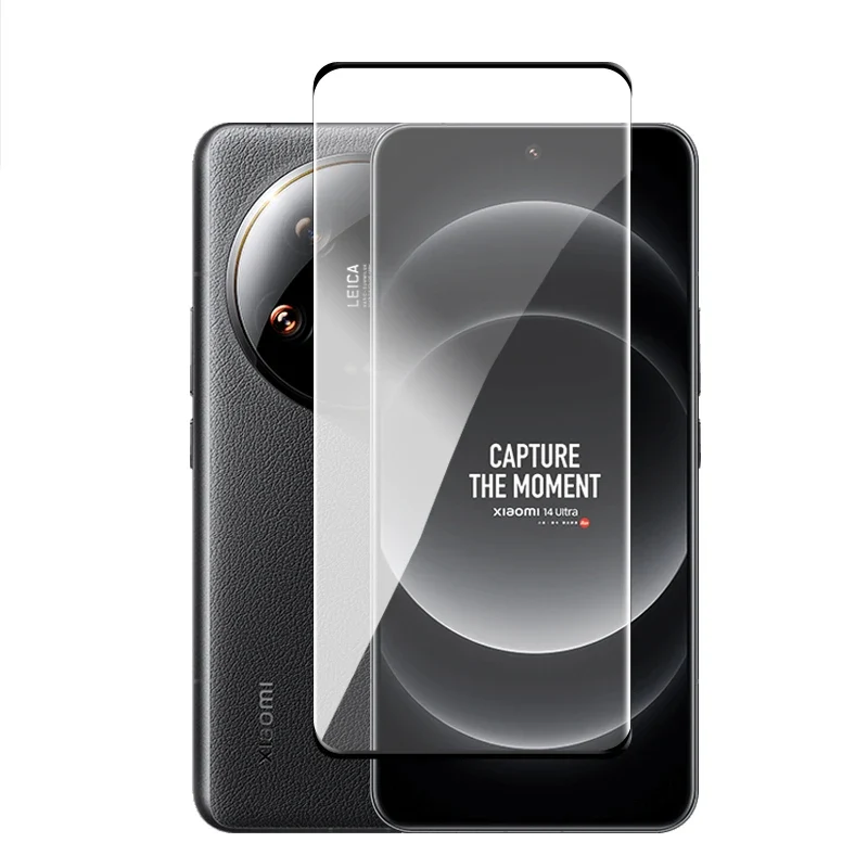 For Xiaomi 14 Ultra 5G Glass Full Cover 3D Curved Screen Protector Xiaomi 13 14 Ultra Tempered Glass For Xiaomi 14 Ultra Film
