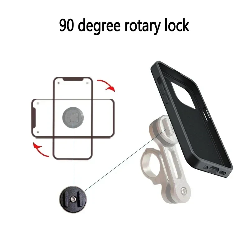 Mobile Phone Protection Case Motorcycle Phone Bracket QuickMounting Adapter Riding Smart Quakeproof Shell Compatible SP TPSFR
