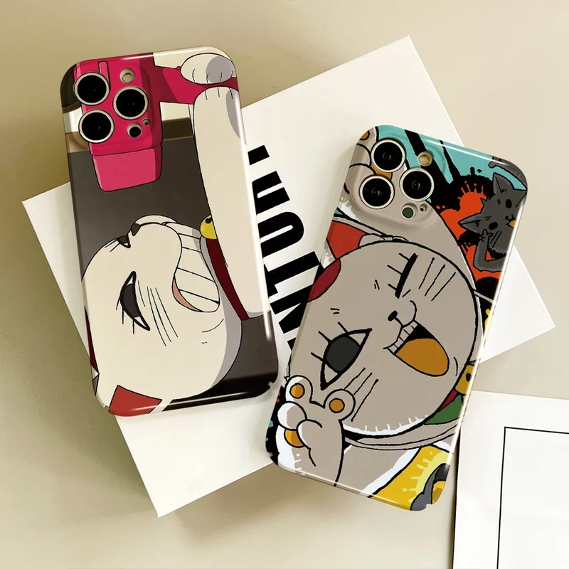 ANIME d-Dandadan t-turbo baba Granny Phone Case For IPhone 16 15 14 13 12 11 Plus Pro Max Mini Glossy HD Hard Cover Film Shell