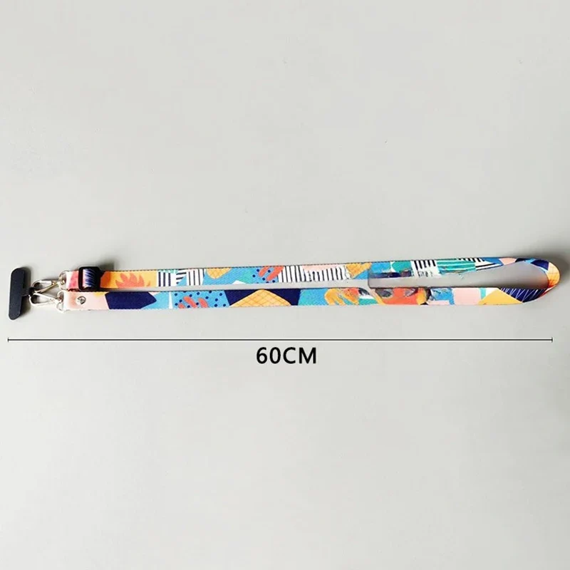 Universal Mobile Phone Lanyard, Adjustable, Neck & Crossbody Strap, Includes Anti-Loss Cable & Case Key Gasket