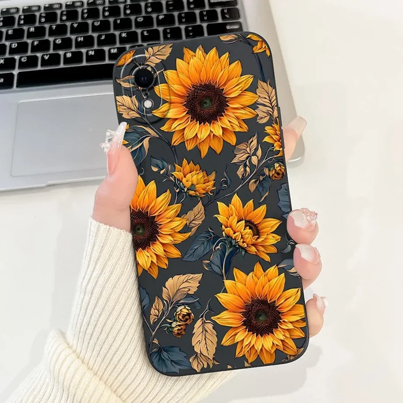 For iPhone X XR XS SE 2020 Case iPhoneX Liquid Soft Silicone Case For iPhone x s XR Back Cover For iphone se 2020 Phone Bumper