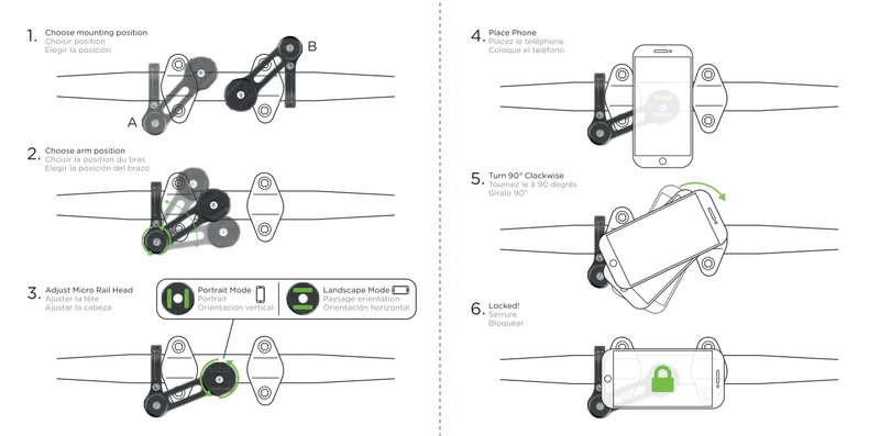 Phone Holder Stem Triple Tree Fork Mount Clamp Mobile Phone Stand Motorcycle Mirror Navigation Phone Support Handlebar Bracket