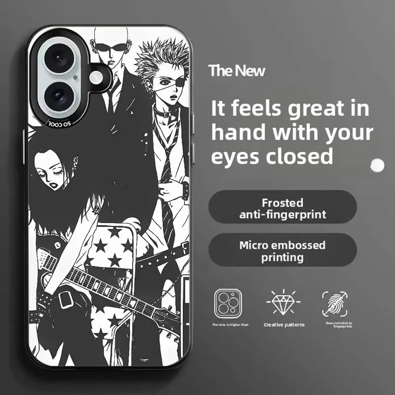Anime Nana Osaki Phone Case Color-changing Transparent IPhone 11-16 Anti-fall TPU Case, Slim Fit.