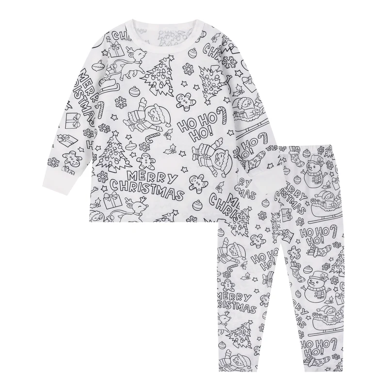 Foreign Trade Independent Stand Pull-Up Cotton Girls Sketch Coloring Comfortable Kidsren's Set Fun DIY Hand-Painted Class a Graffiti