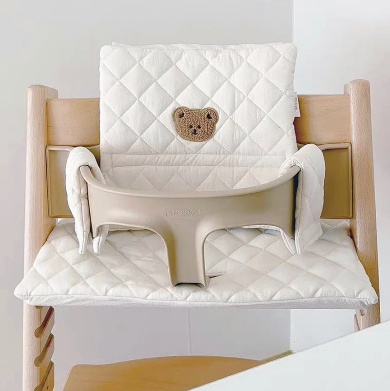 Ins Nordic Style Baby Dining Chair Children's Growth Chair Cushion Baby Dining Chair Cushion Waterproof and Urine-proof Sitting