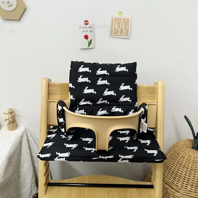 Ins Nordic Style Baby Dining Chair Children's Growth Chair Cushion Baby Dining Chair Cushion Waterproof and Urine-proof Sitting