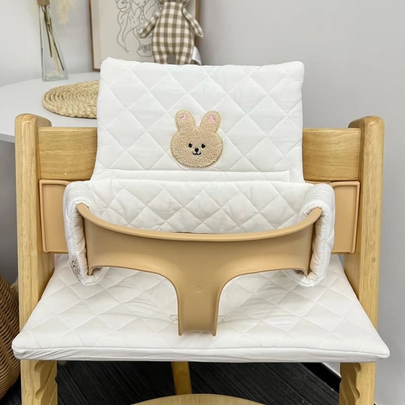Ins Nordic Style Baby Dining Chair Children's Growth Chair Cushion Baby Dining Chair Cushion Waterproof and Urine-proof Sitting