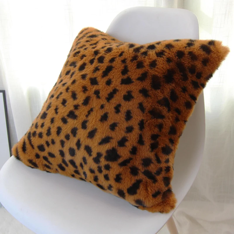 2023 new modern living room polyester spot pattern sofa office pillow case
