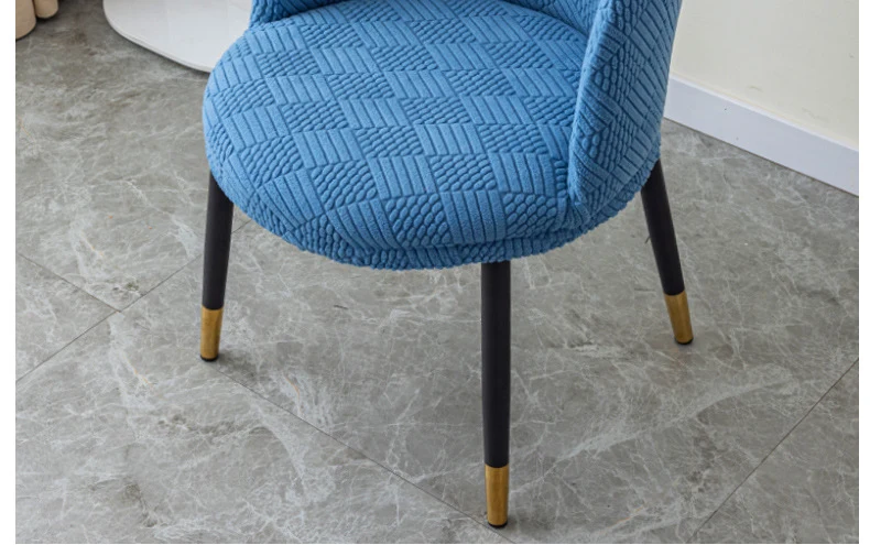 Curved chair cover dressing table dressing table office coffee shop conference semicircle chair cover chopsticks cover cover cloth
