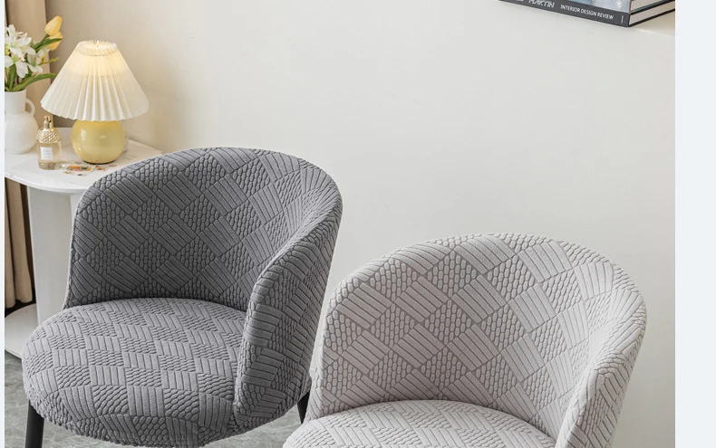 Curved chair cover dressing table dressing table office coffee shop conference semicircle chair cover chopsticks cover cover cloth