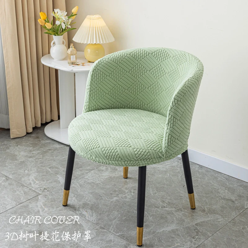 Curved chair cover dressing table dressing table office coffee shop conference semicircle chair cover chopsticks cover cover cloth