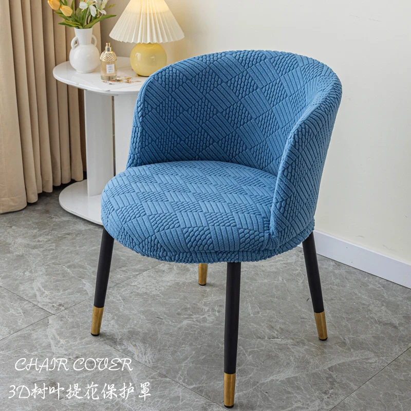 Curved chair cover dressing table dressing table office coffee shop conference semicircle chair cover chopsticks cover cover cloth
