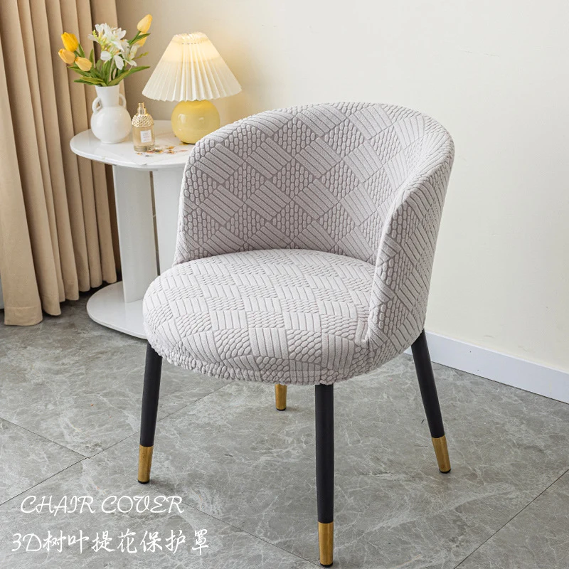 Curved chair cover dressing table dressing table office coffee shop conference semicircle chair cover chopsticks cover cover cloth