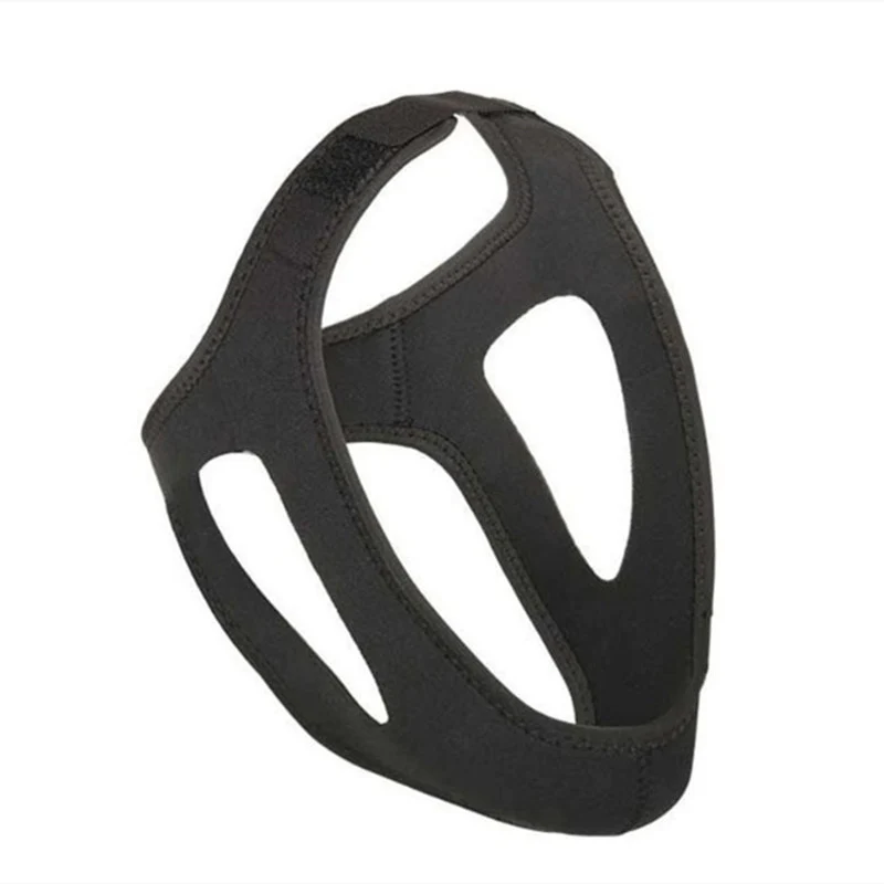 Cross-border black breathing correction anti-snoring device anti-snoring belt men's and women's breathable chubto belt for adults and children