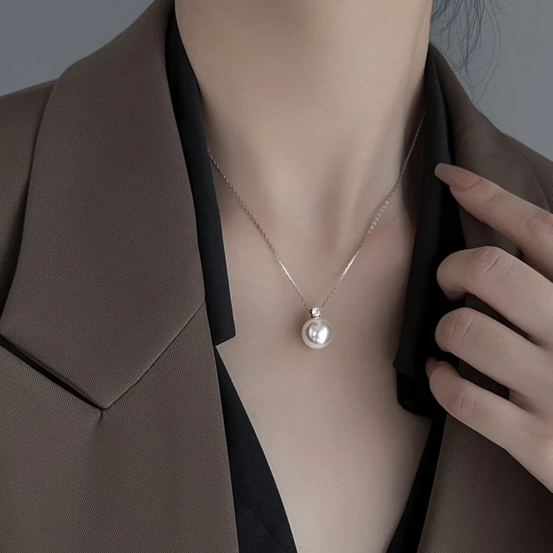 Princess Pearl Necklace, Princess Diana Style, Light Luxury Small Pendant, Various Design Necklaces, Starry Pearl Necklace