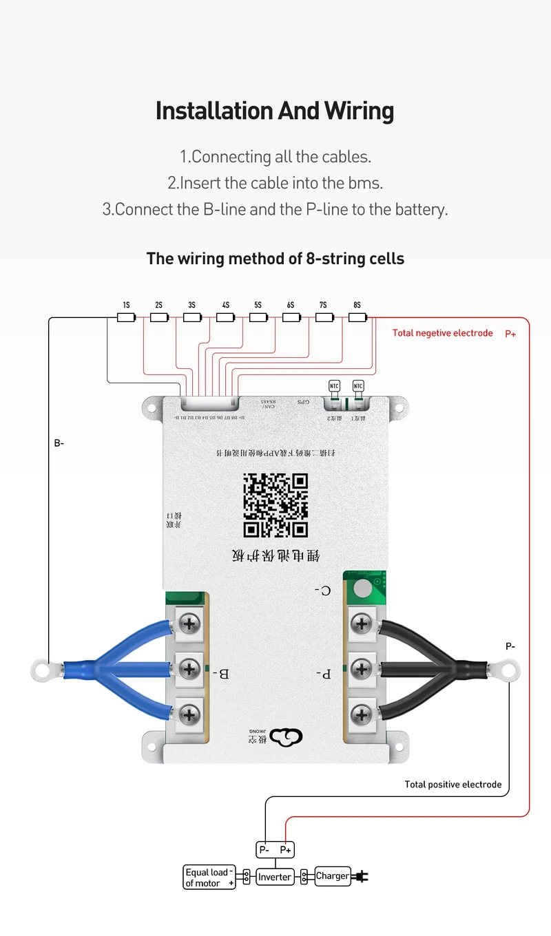 Jikong JK BMS 3s 4s 5s 6s 7s 8s 100A 200A 300A Smart Lifepo4 Li-ion Active Balance Lithium 12V 24v With RS485 CAN Bluetooth Heat