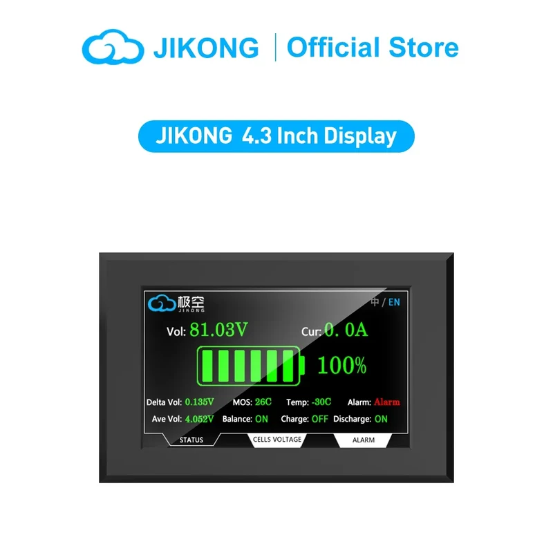 Jikong JK BMS 3s 4s 5s 6s 7s 8s 100A 200A 300A Smart Lifepo4 Li-ion Active Balance Lithium 12V 24v With RS485 CAN Bluetooth Heat