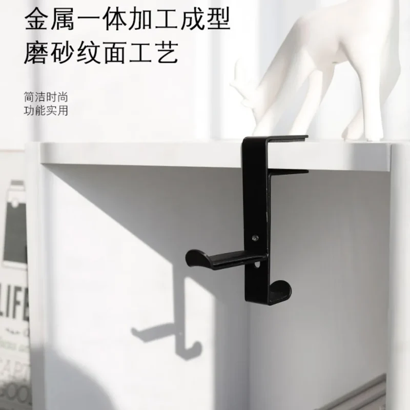 POYATU Desk Mount Universal Office Hanger Gaming Headphone Stand Bracket Display Rack Headset Holder Space Saving Table Clamp