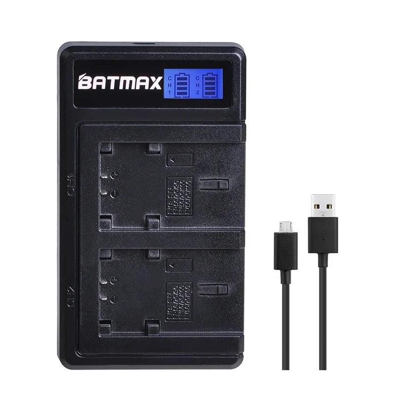 2500mAh NP-FV70 NP FV70 Battery + LCD Dual USB Charger for Sony NP-FV70 NP-FV90 NP-FV100 FV120 HDR-SR68 DCR-SX85 DCR-S