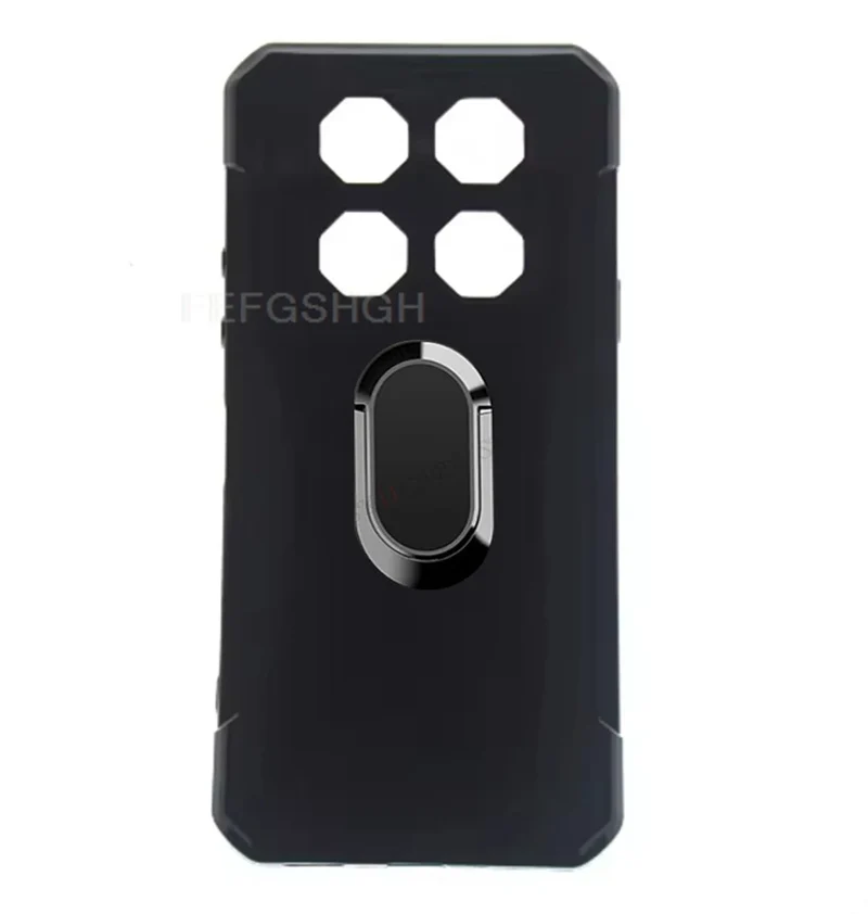 For Oukitel WP60 WP 60 7.2" 2025 OukitelWP60Back Ring Holder Bracket Phone Case TPU Soft Silicone Cover