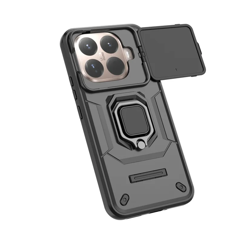 For Xiaomi 15T Pro 5G Case Car Magnetic Ring Stand Armor Phone Cases for Xiaomi15T Xiaomi15T Xiomi Mi15T Mi 15 T T15 Back Cover