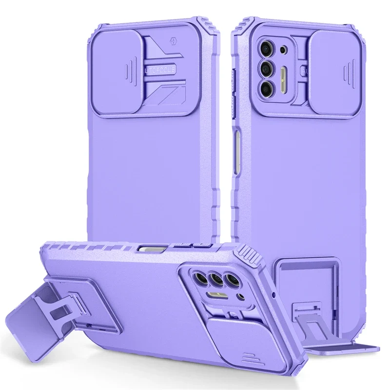 For Motorola Moto G Power G Stylus 2021 Case Slide Camera Protect Phone Case For Moto G Pure G9 Plus G30 Stand Armor Back Cover