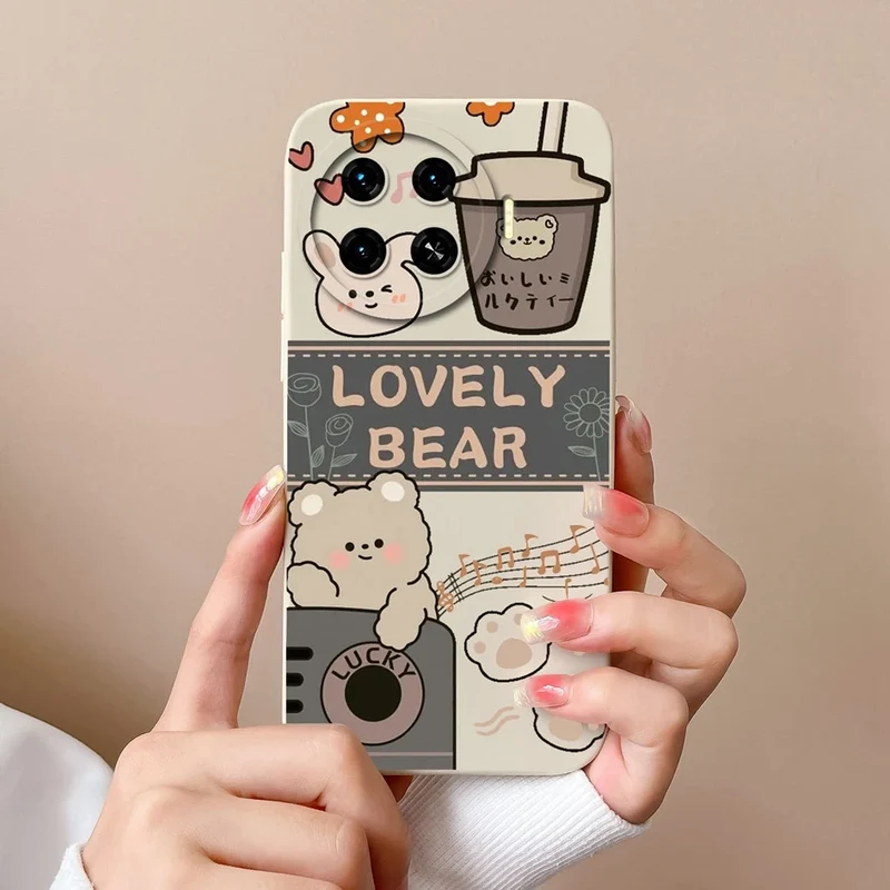 Cover For Tecno Spark 20 Pro+ 4G Case Phone Bags Pretty Flower Liquid Soft Silicone Shell For Tecno Spark20 Pro Plus Funda Coque