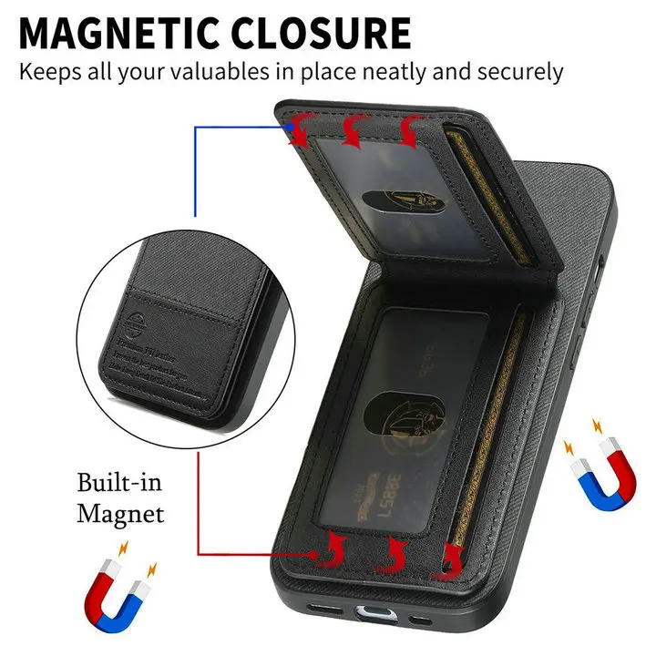 RFID Leather Luxury Case for Huawei Pura 70 Pro Plus 5G Card Cover Flip Back Shell Huawei Pura 70 Ultra Pura70 Pro+ Phone Cover