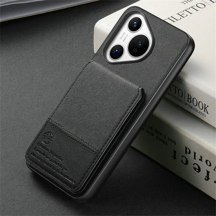 RFID Leather Luxury Case for Huawei Pura 70 Pro Plus 5G Card Cover Flip Back Shell Huawei Pura 70 Ultra Pura70 Pro+ Phone Cover