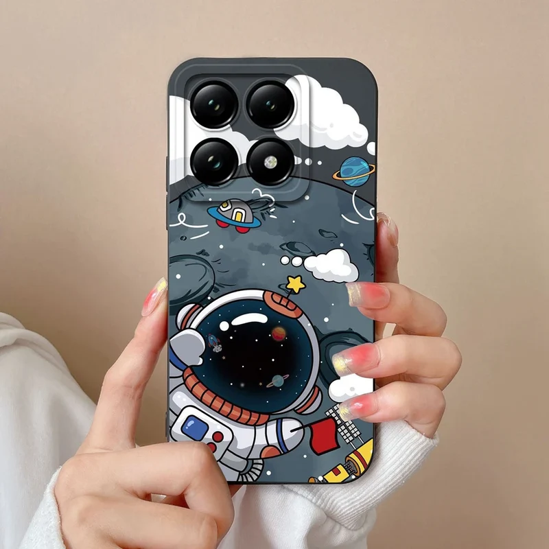 For Xiaomi 14T 14T Pro Cases Cartoon Astronaut Protective Durable Fashion Simplicity Soft Phone Cover For Xiaomi14T 14TPro Coque