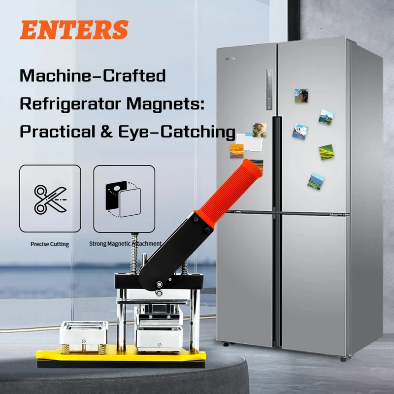 50*50mm Magnet Maker Machine With 100sets Materials Complete Set