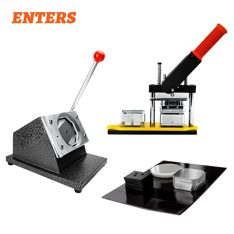 50*50mm Photo Fridge Magnet Making Machine Kit