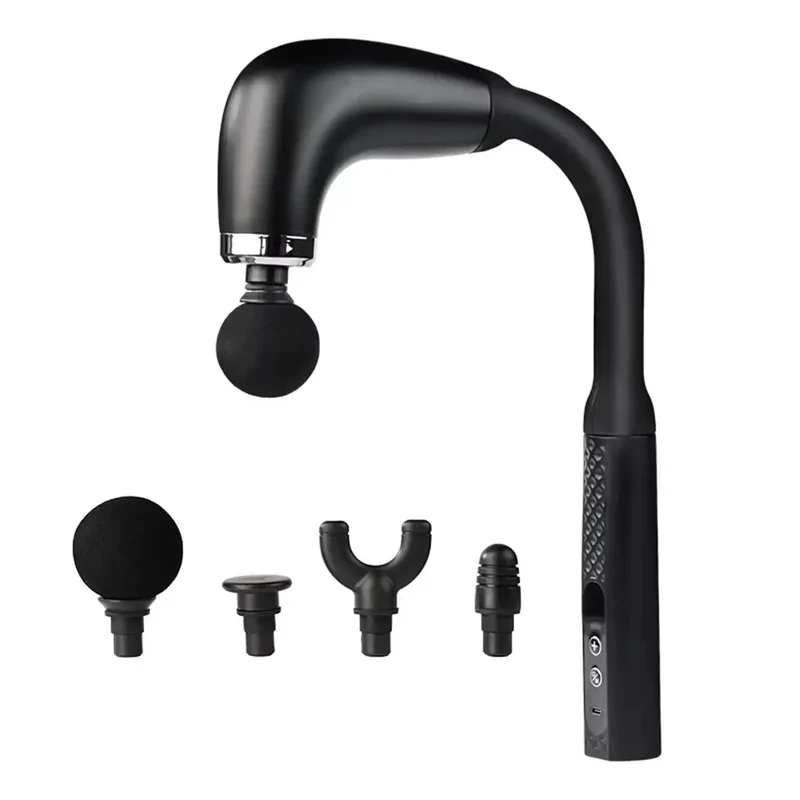 Smart Massage Gun Electric Massager Massage Hammer Rechargeable Home Handheld Hammer Back Artifact Body Massager
