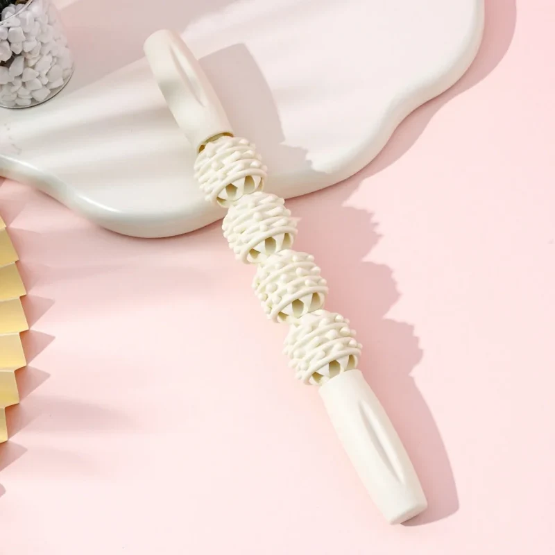 Massage Stick, Wolf Tooth Stick, Leg Muscle Relaxer, Yoga Roller, Slimming Calf Roller, Full Body Massage Yoga Stick