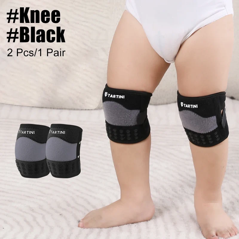 1Pair Baby Elbow Knee Pads for Crawling Adjustable Knee Pads Toddler Crawler Knee Elbow Protector for Infant Girl Boy Crawling