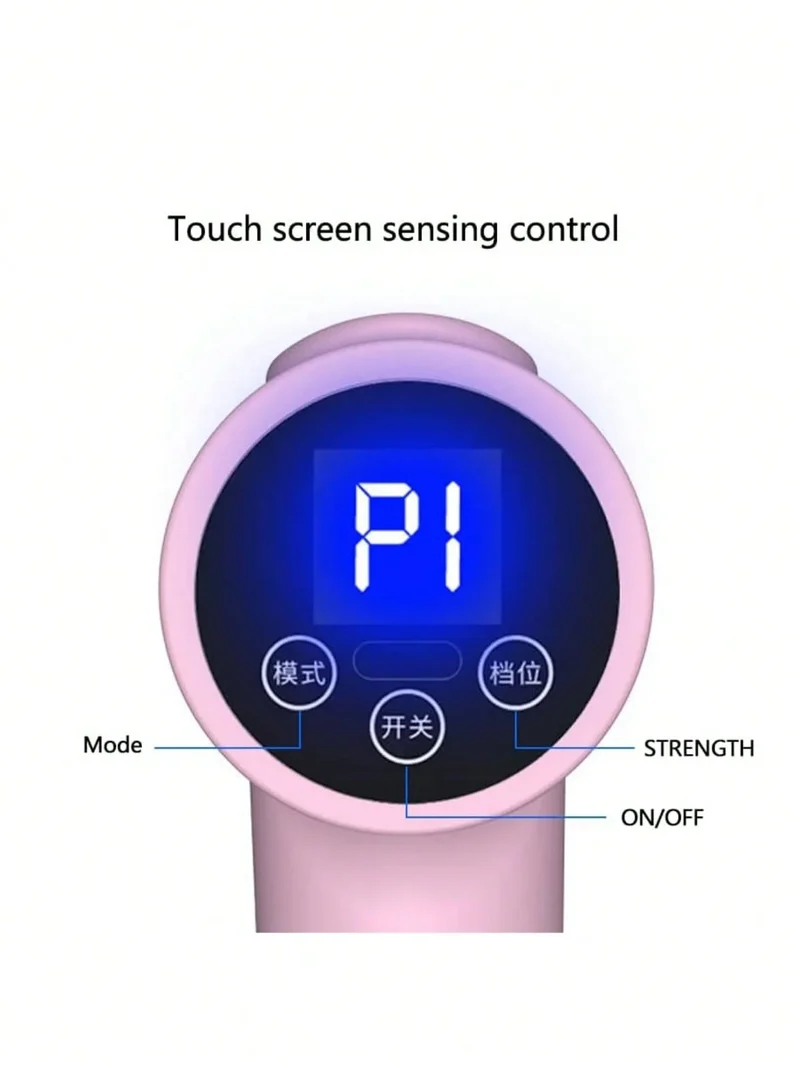 2026 1PC Customized Powerful Fascia Gun Full Body Massager to Release Muscle, Same as the Celebrity Model USB-Powered