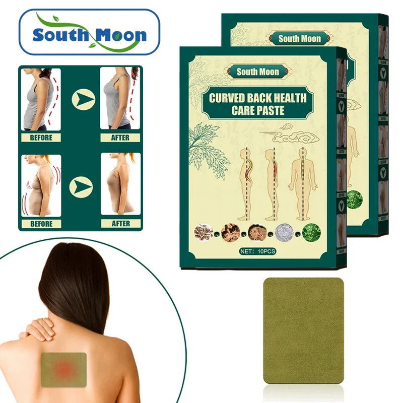 10-30PCS Lumbar Vertebra Patch Back Waist Self-heating Paste for Running Yoga Fitness Exercise