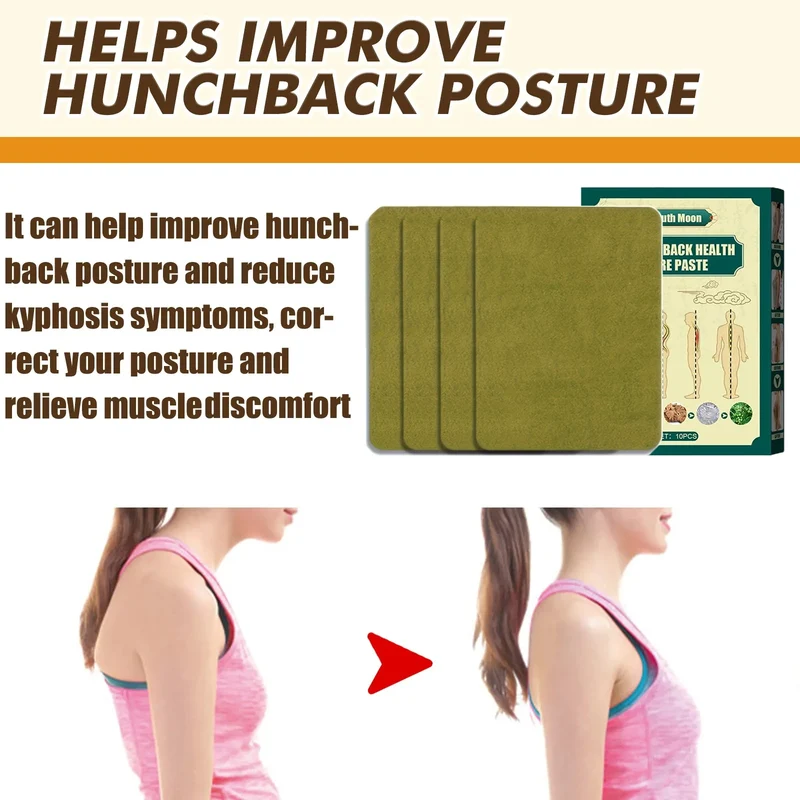 10-30PCS Lumbar Vertebra Patch Back Waist Self-heating Paste for Running Yoga Fitness Exercise