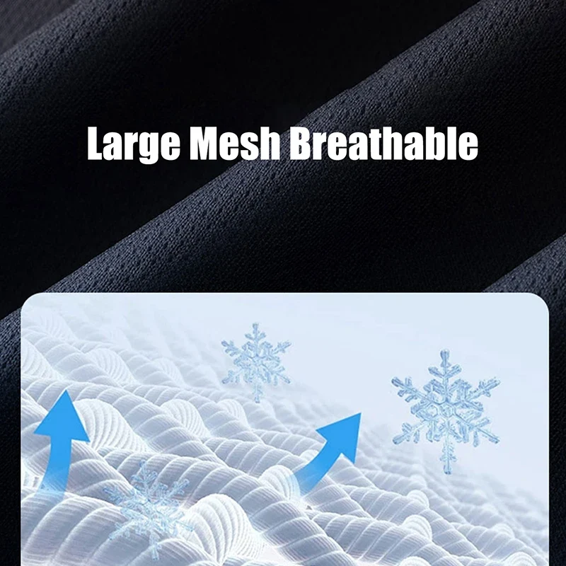 Summer Marathon Quick Dry Vest Men's Fitness Lightweight Breathable Ice Vest Men Running Moisture-Absorbent Mesh Sports Vest