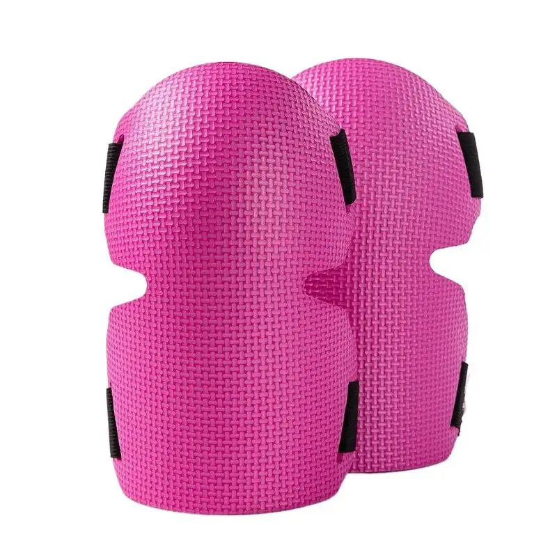 1pair Knee Protection Pad Labor Insurance Garden Knee Pads Thickened Wear-Resistant Knee Protectors with Adjustable Straps