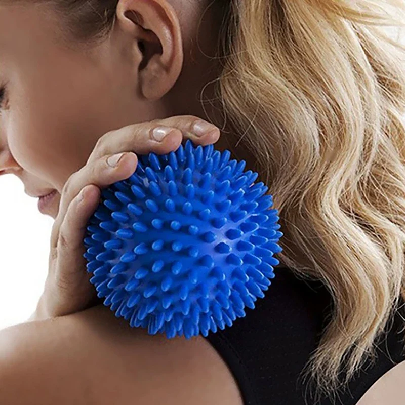 Massage Spiky Ball 7cm 9cm Training Muscle Pain Stress Massager Relaxation Acupoint Massage Myofascial Balls Yoga Ball Massage