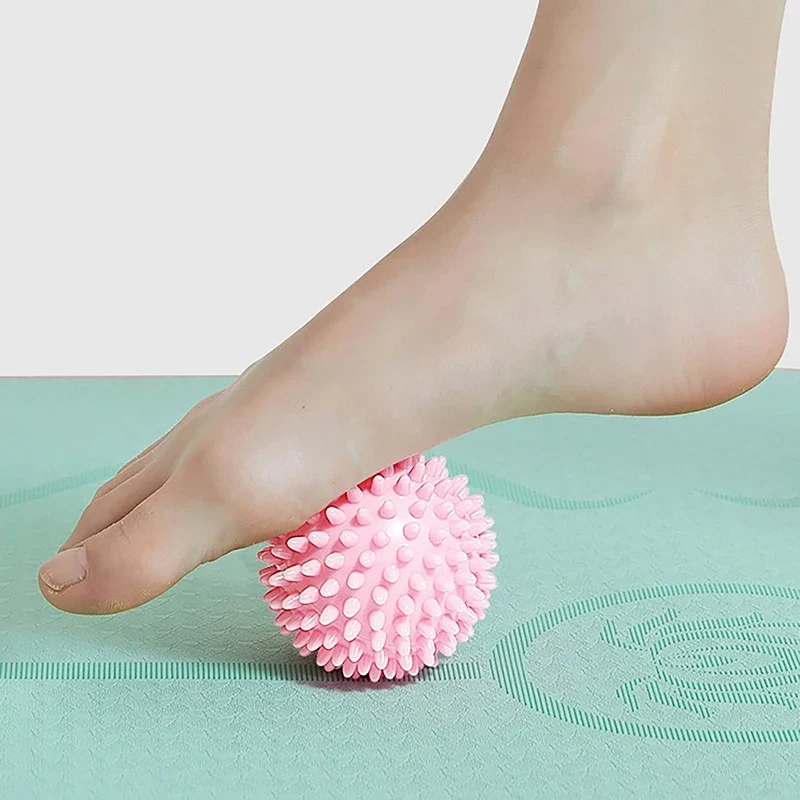 Massage Spiky Ball 7cm 9cm Training Muscle Pain Stress Massager Relaxation Acupoint Massage Myofascial Balls Yoga Ball Massage