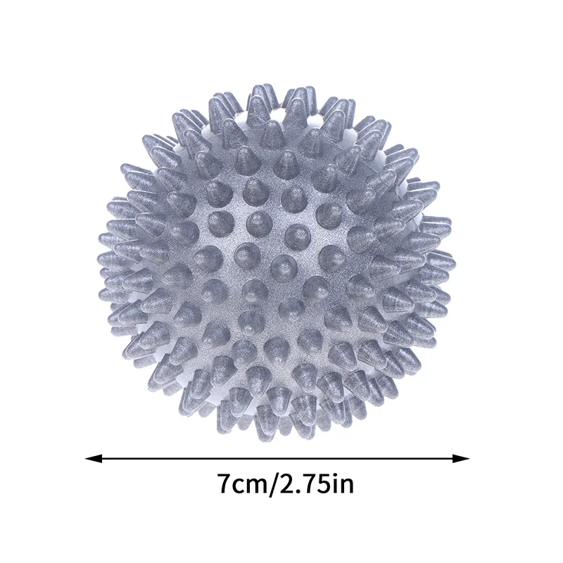 Massage Spiky Ball 7cm 9cm Training Muscle Pain Stress Massager Relaxation Acupoint Massage Myofascial Balls Yoga Ball Massage