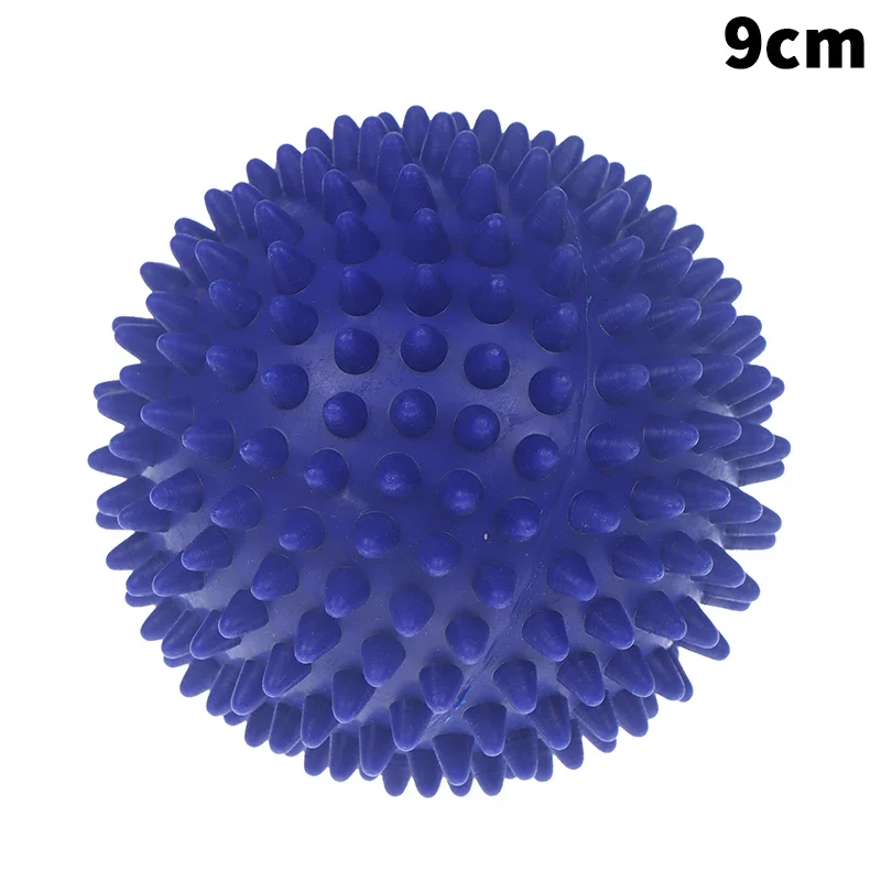 Massage Spiky Ball 7cm 9cm Training Muscle Pain Stress Massager Relaxation Acupoint Massage Myofascial Balls Yoga Ball Massage