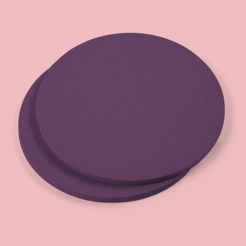 Yoga Knee Pads 2 Pack, Yoga Knee Cushion Thick Exercise Pads for Knees Elbows Wrist Hands Head Foam Pilates Kneeling Pad