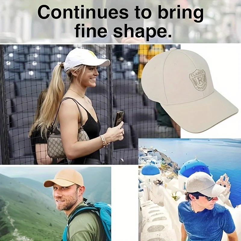 5/10pcs Baseball Cap Sweat Liner Absorbent Pads Insert,Outdoor Hard Hat Sweatband,for Sports Cap Wide Brim Caps- All-season,Knit